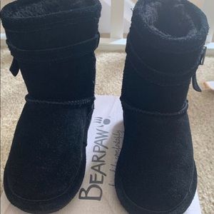 Black toddler winter boots